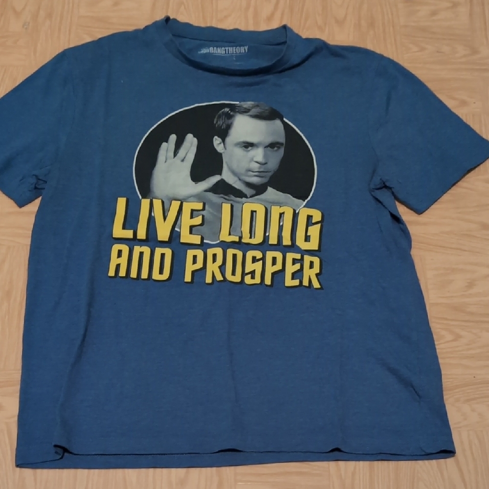 The Big Bang Theory Live Long And Prosper Sheldon Shirt